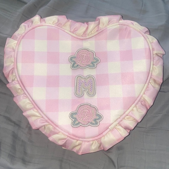 Stoney Clover Lane Large Heart Pouch - Picture 1 of 3